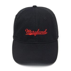 Maryland Embroidered Hat: Old Line State Pride, Stylish Design, Comfortable Fit